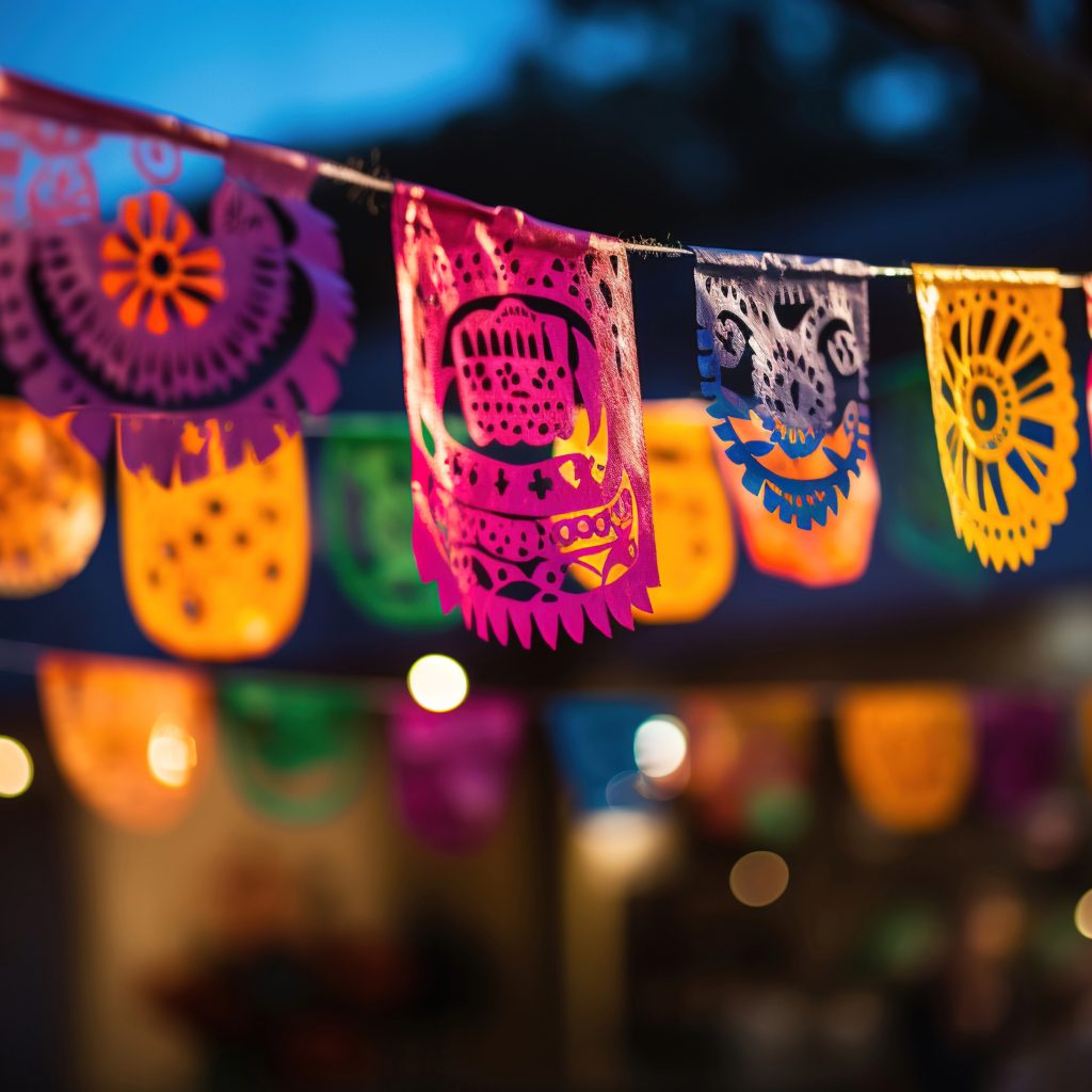 Papel picado party banners