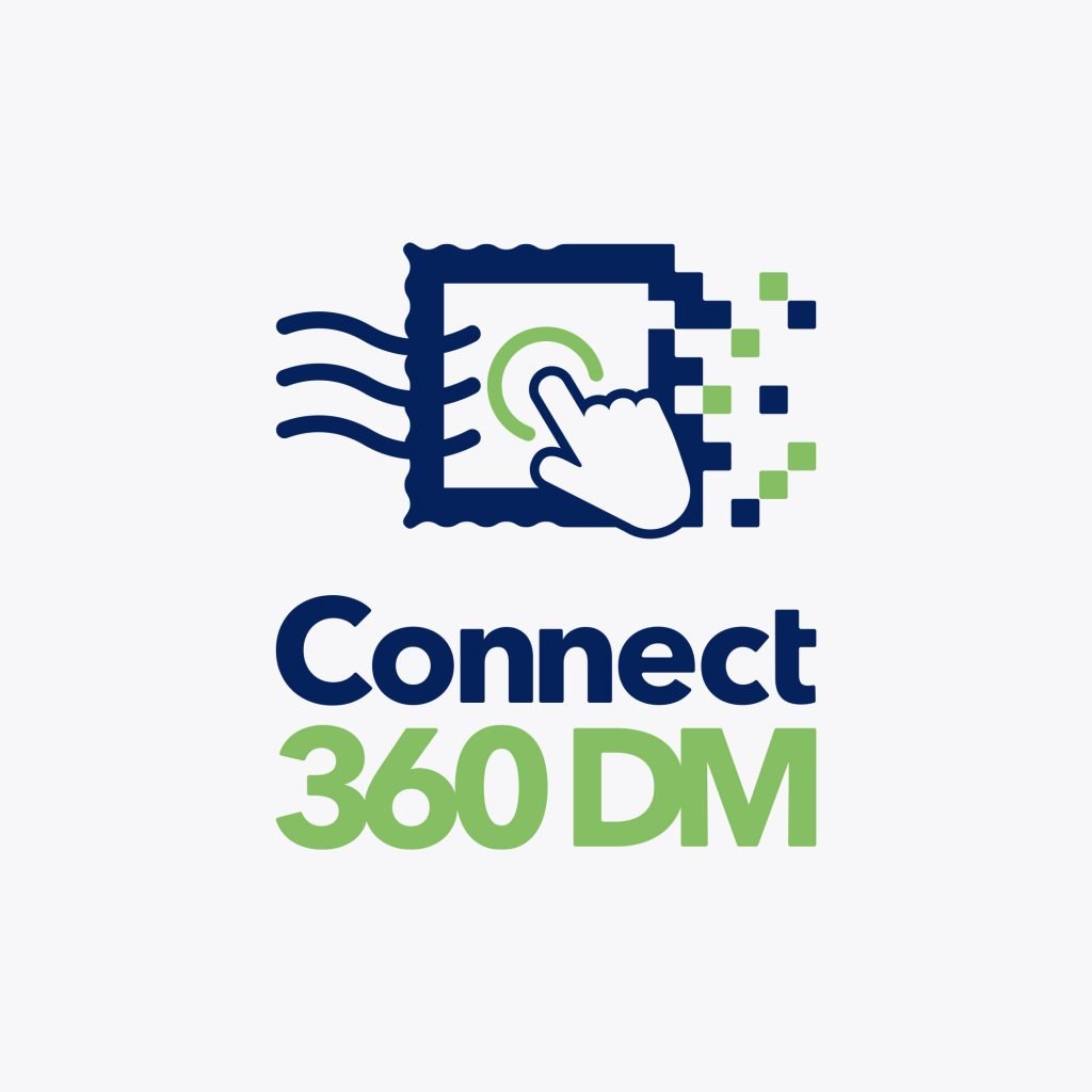 Connect360 DM Logo Design
