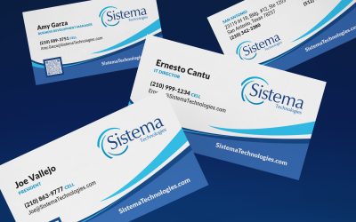 Sistema Technologies Business Cards