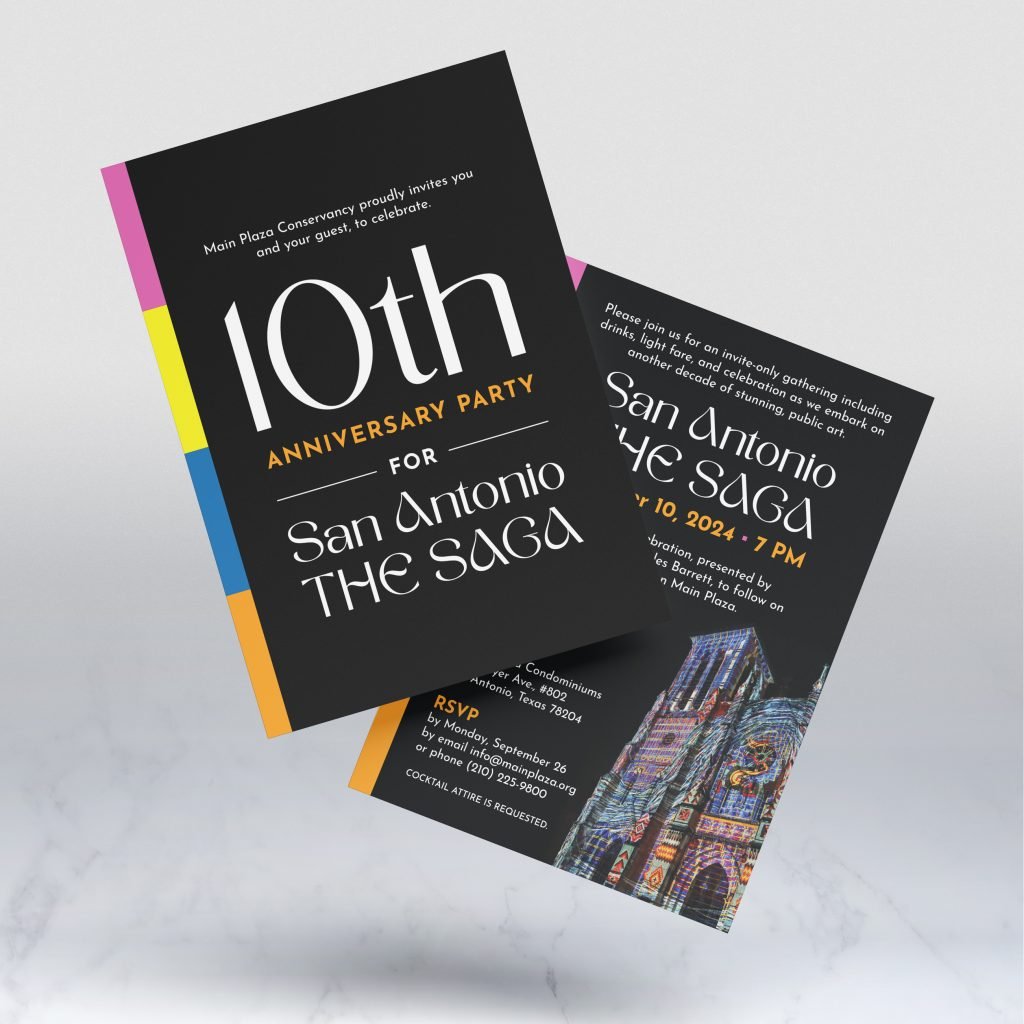 The Saga Invitation Design