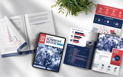 2024 Nonprofit Sector Report & Brochure Design