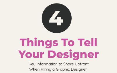 4 Things To Tell Your Designer