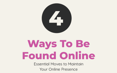 4 Ways To Be Found Online