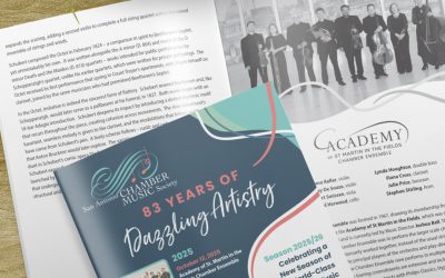 SACMS 83rd Season Program Book Design