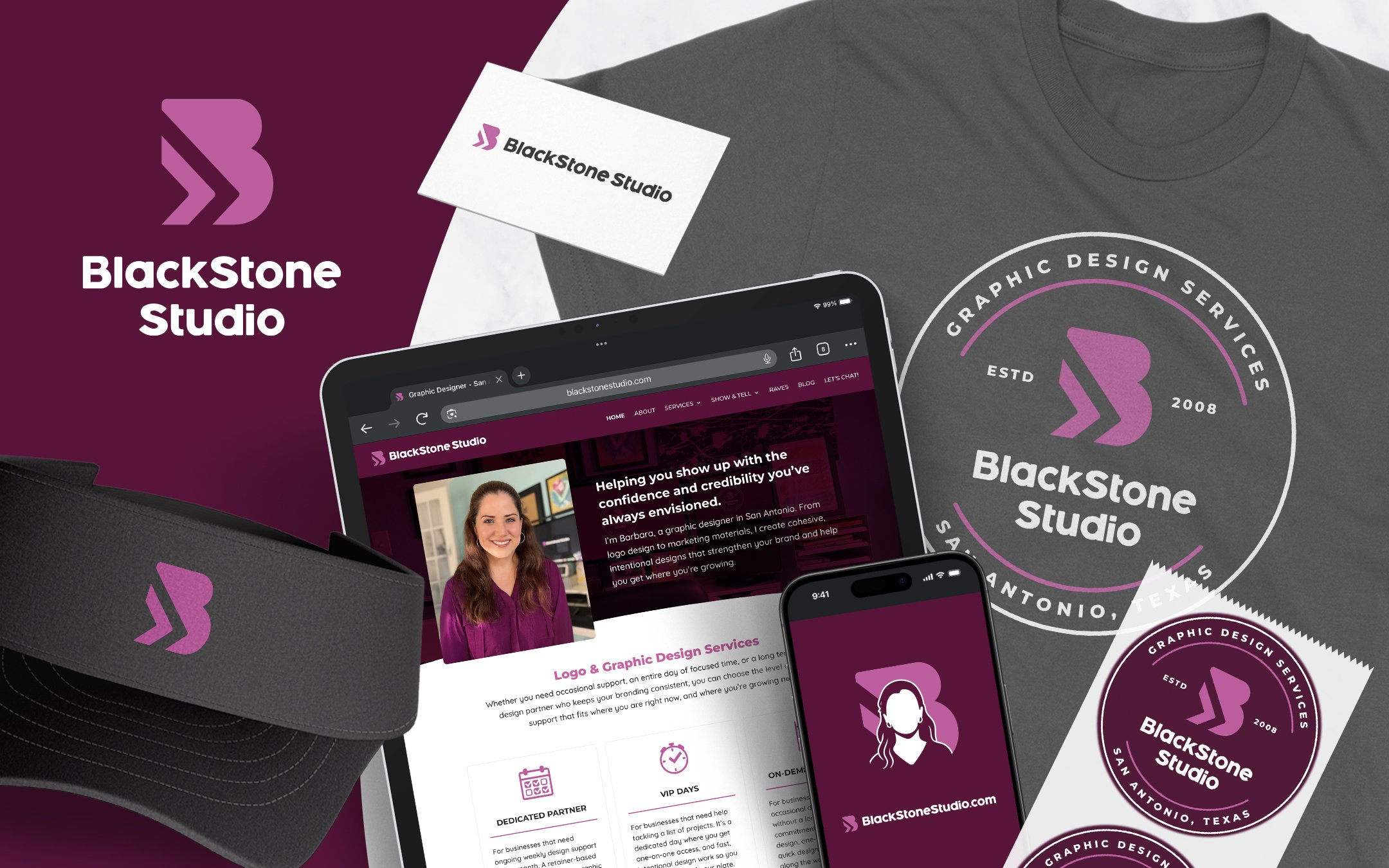 BlackStone Studio Branding