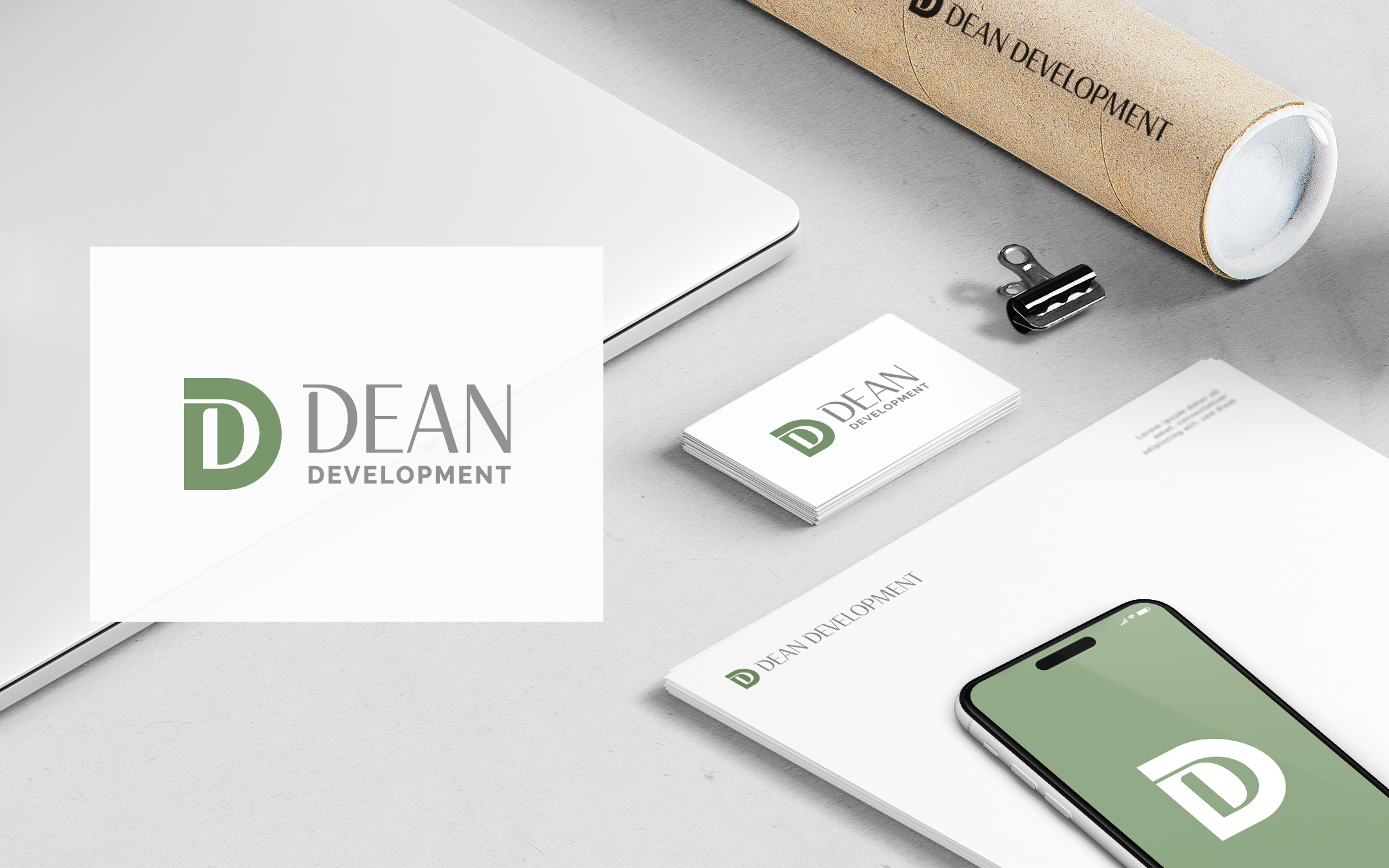 Dean Development Logo Design