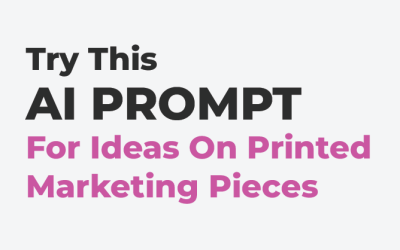 AI Prompt For Ideas On Printed Marketing Pieces