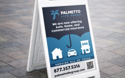Palmetto Life Group Sign Design