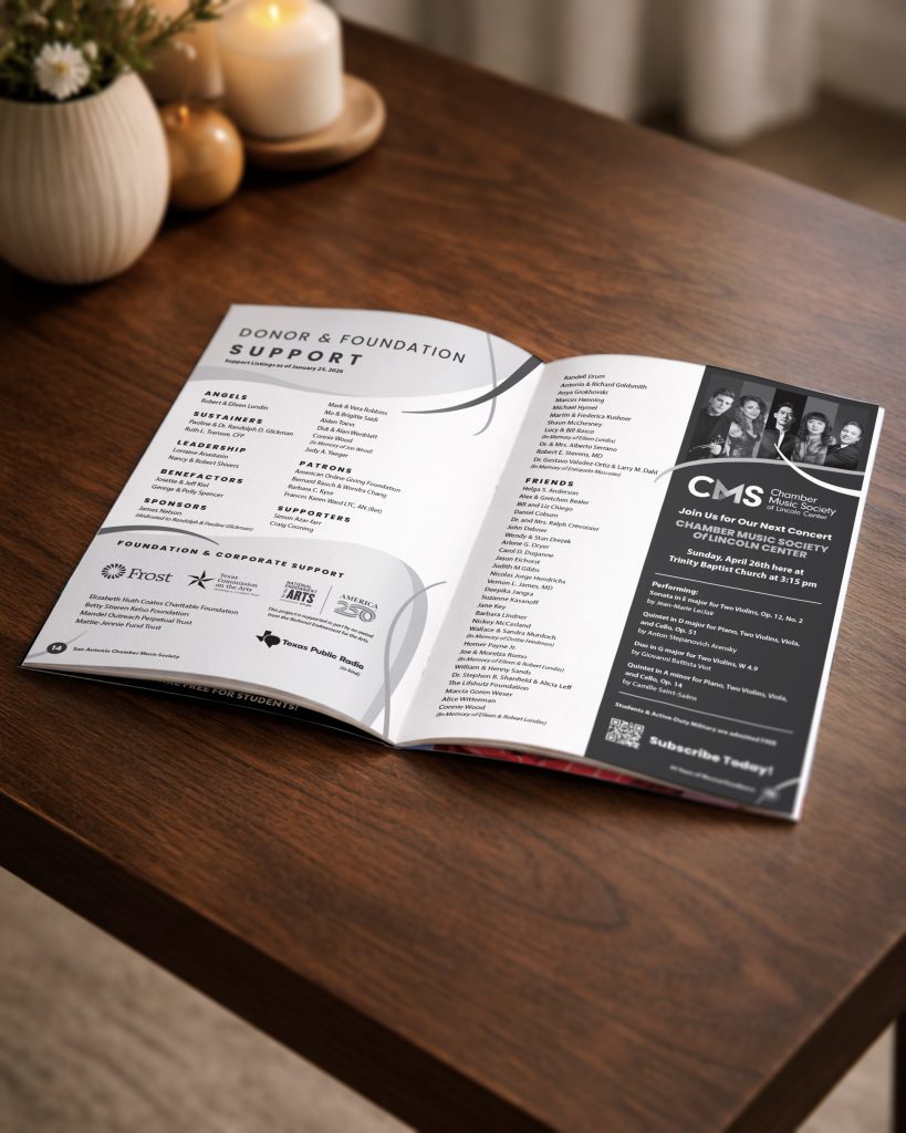 Inside the SACMS Program Book