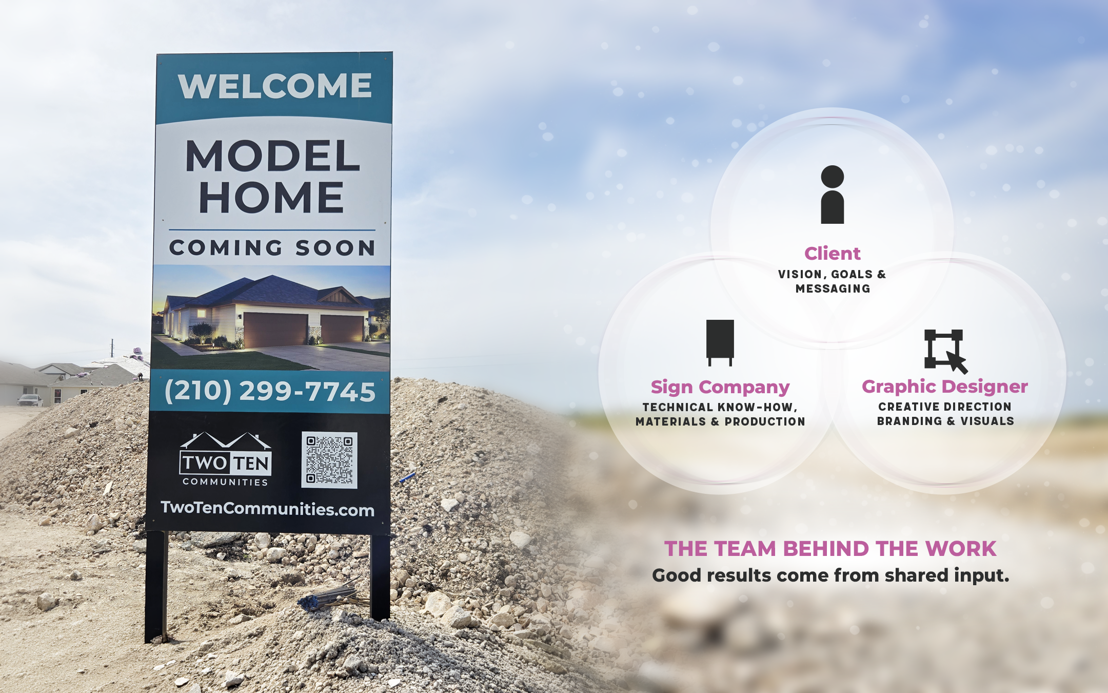TwoTen Communities Sign Project