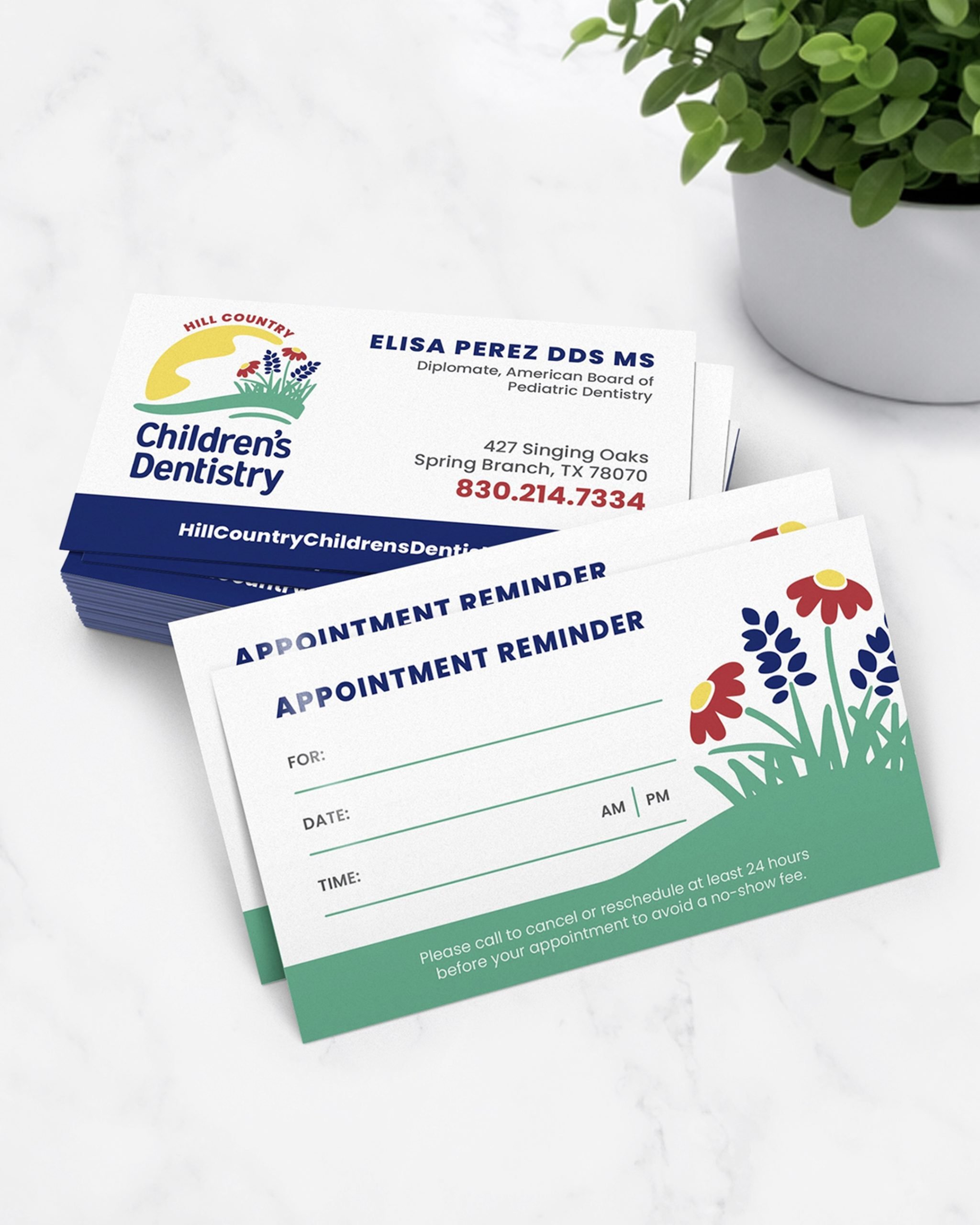 Children's Dentistry Business Cards