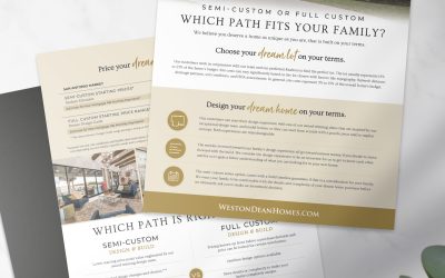 Weston Dean Semi-Custom vs Full Custom Flyers