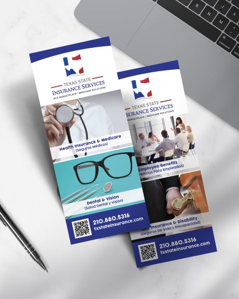 Texas State Insurance Rack Cards