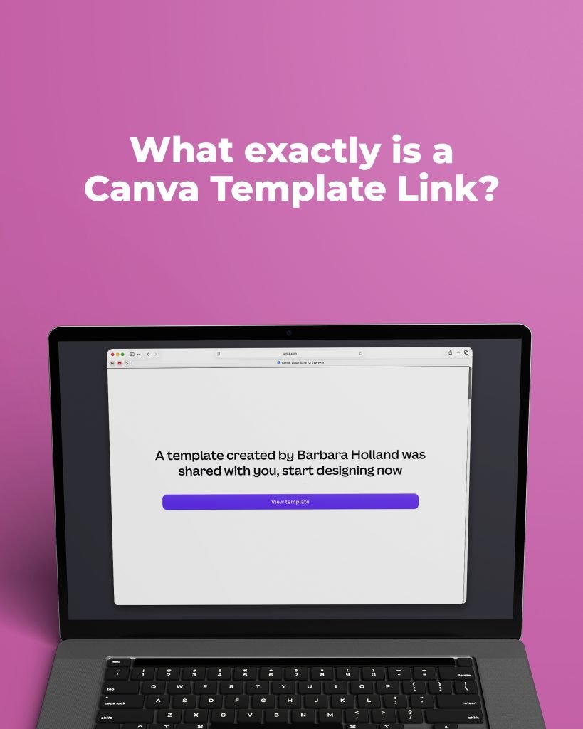 What exactly is a Canva Template Link
