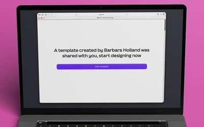 What exactly is a Canva Template Link?